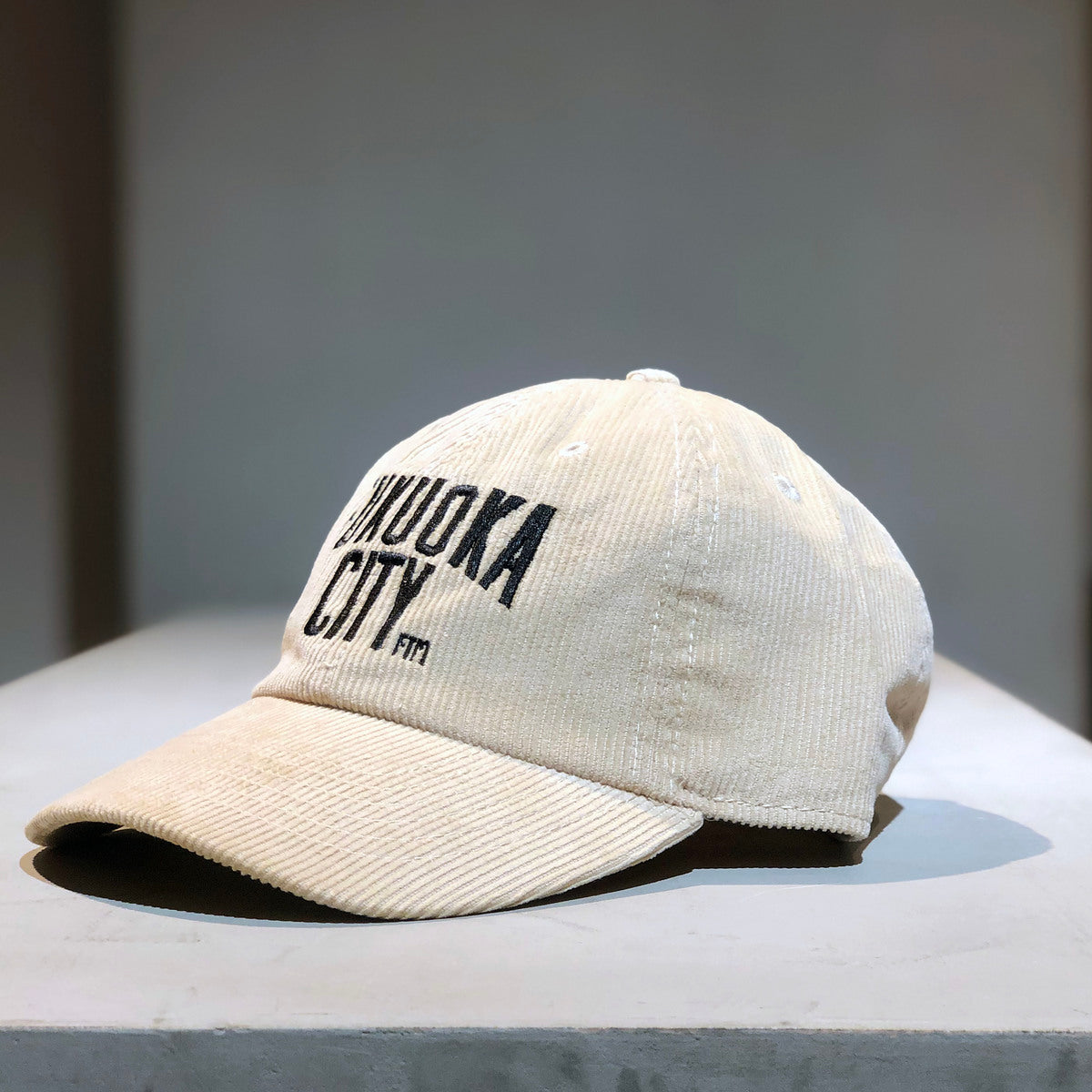 FUKUOKACITYcap(ニューハッタンコーデュロイ)ベージュ