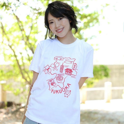 白石ありさ Fukuoka Tシャツ 2024